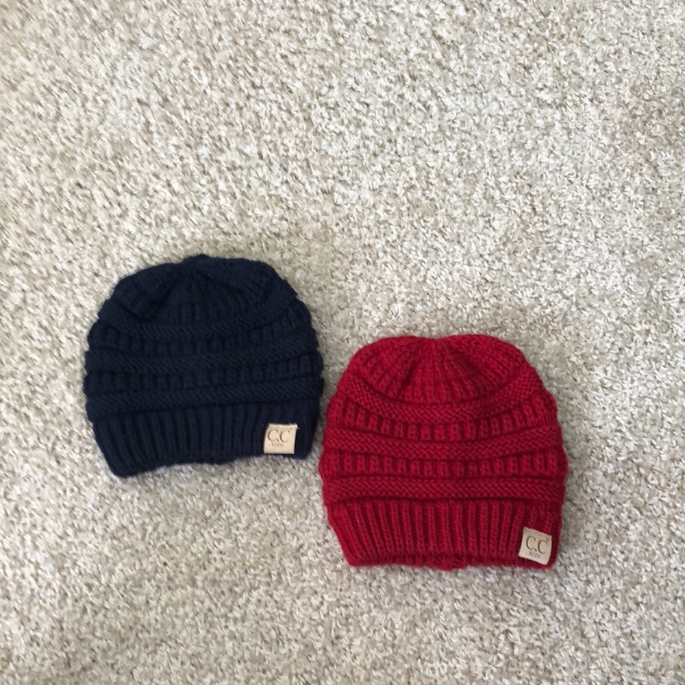 C.C Exclusive Solid Knit Beanies
